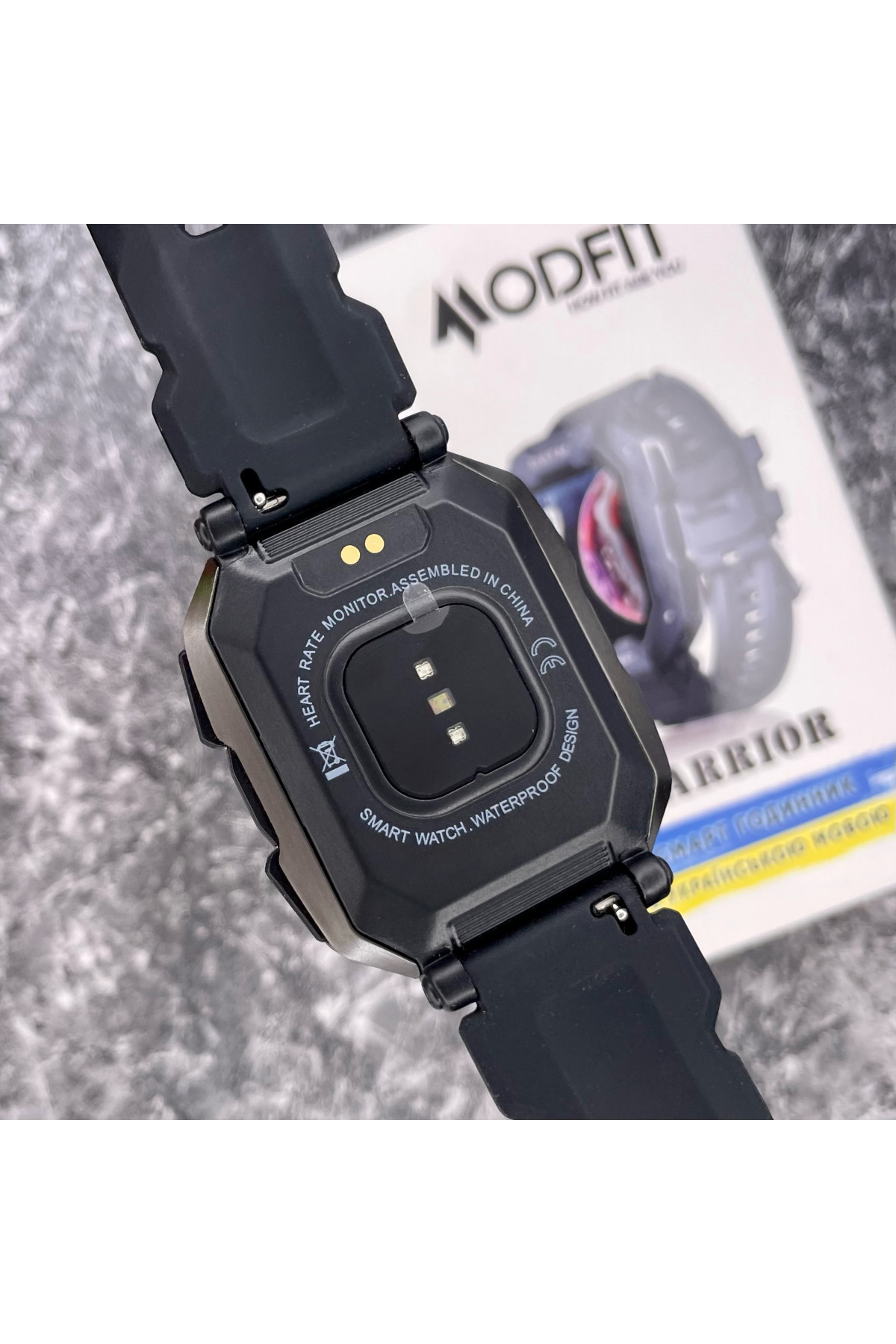 Смарт годинники Modfit Modfit Modfit Warrior All Black Camo Band