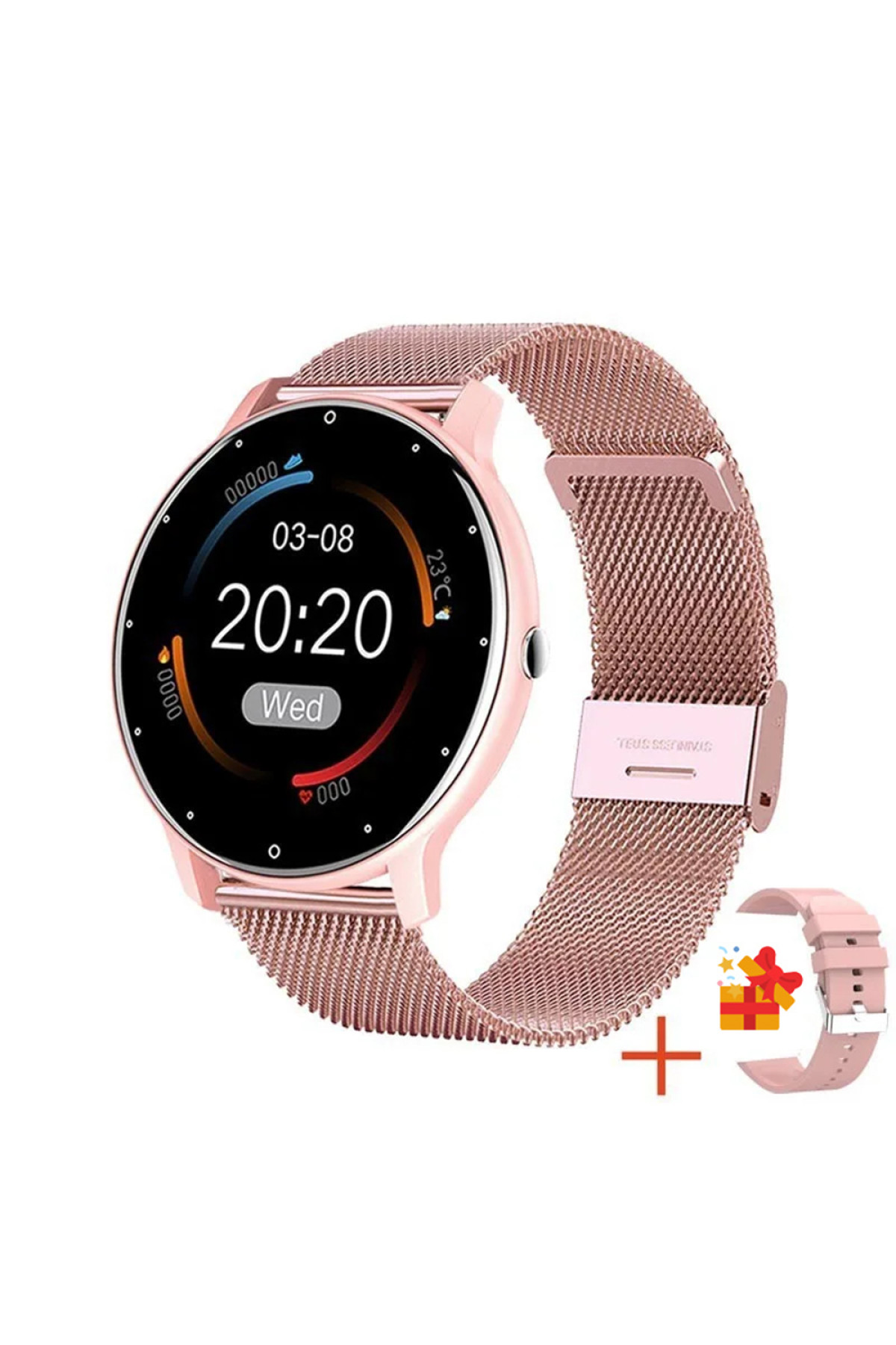 Смарт годинники Modfit Modfit Modfit Business Pink Mesh 41 мм.
