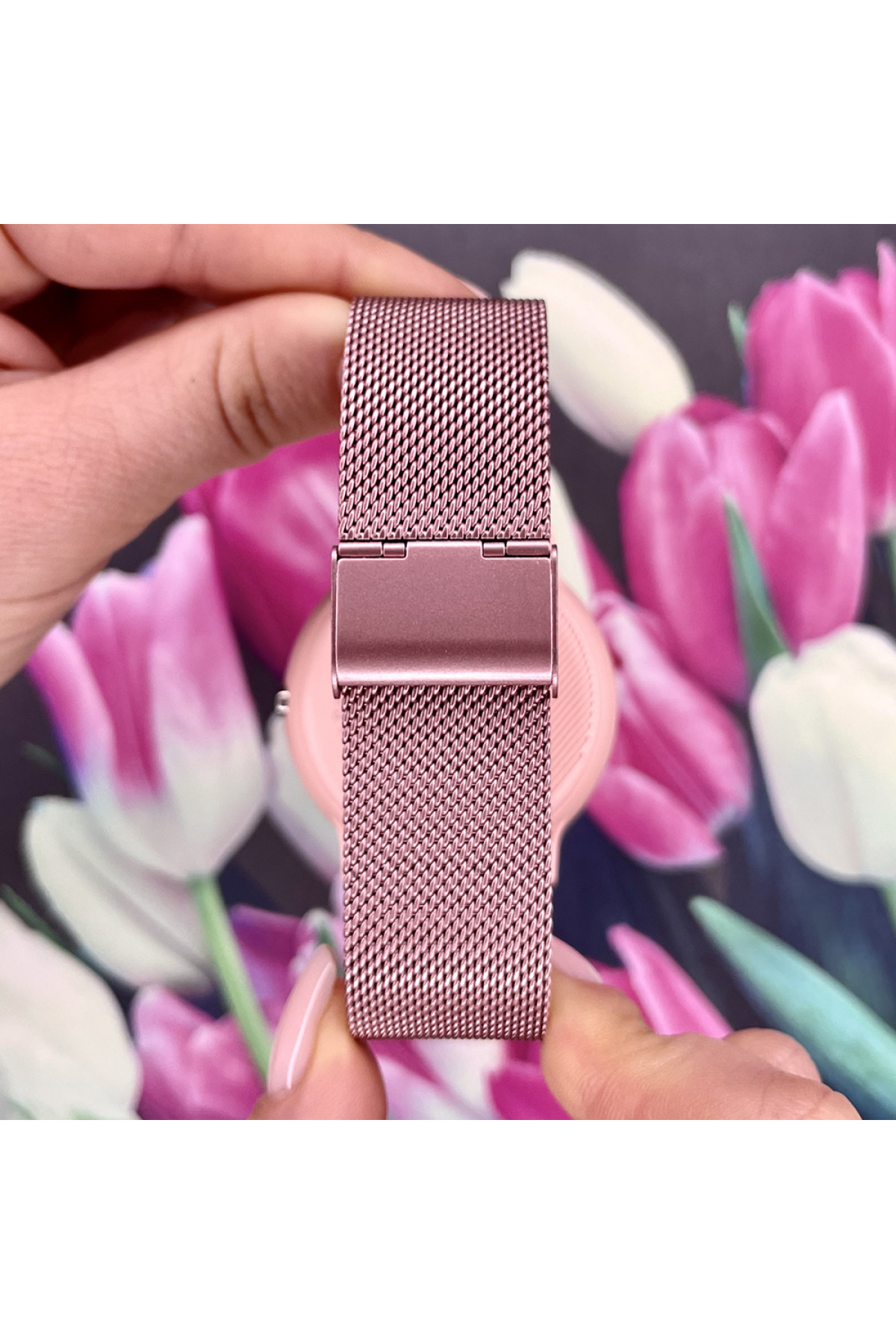 Смарт годинники Modfit Modfit Modfit Business Pink Mesh 41 мм.