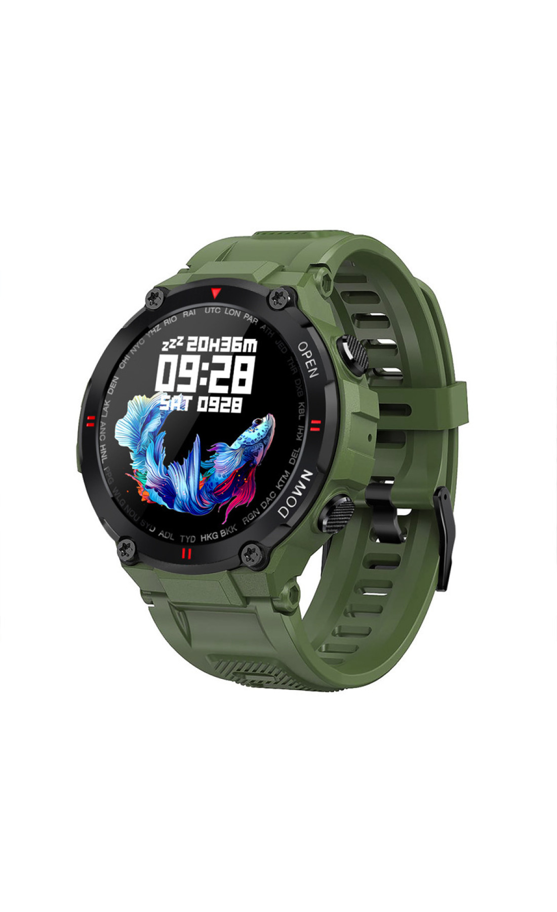 Смарт годинники Modfit Modfit Modfit Ranger Army Green 36 мм.