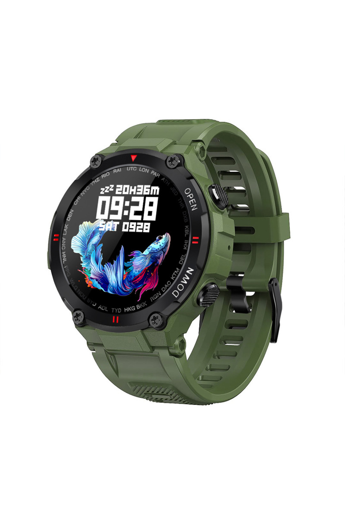 Смарт годинники Modfit Modfit Modfit Ranger Army Green 36 мм.