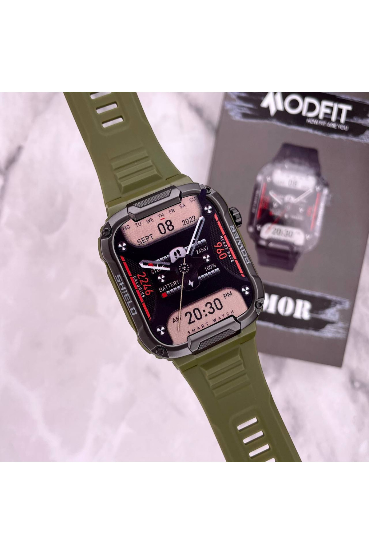 Смарт годинники Modfit Modfit Modfit Armor Army Green