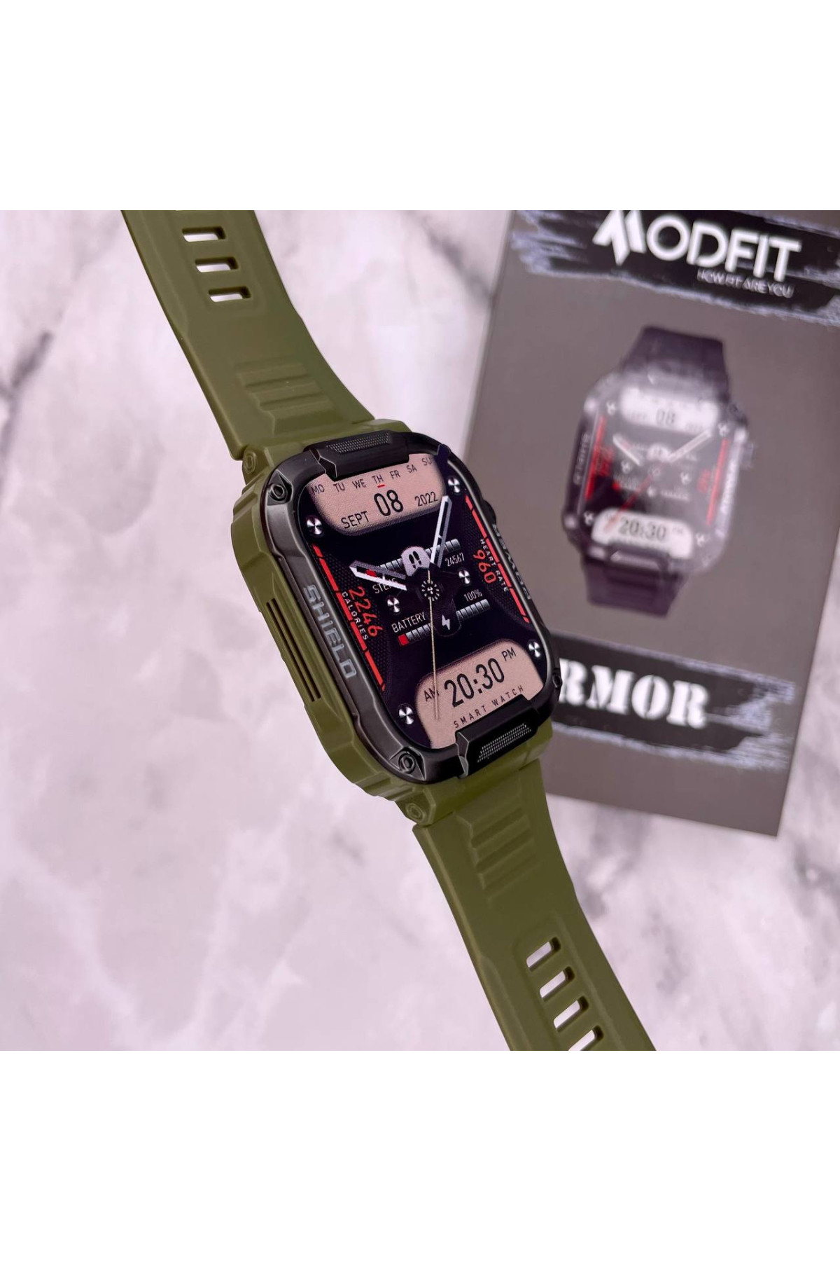 Смарт годинники Modfit Modfit Modfit Armor Army Green