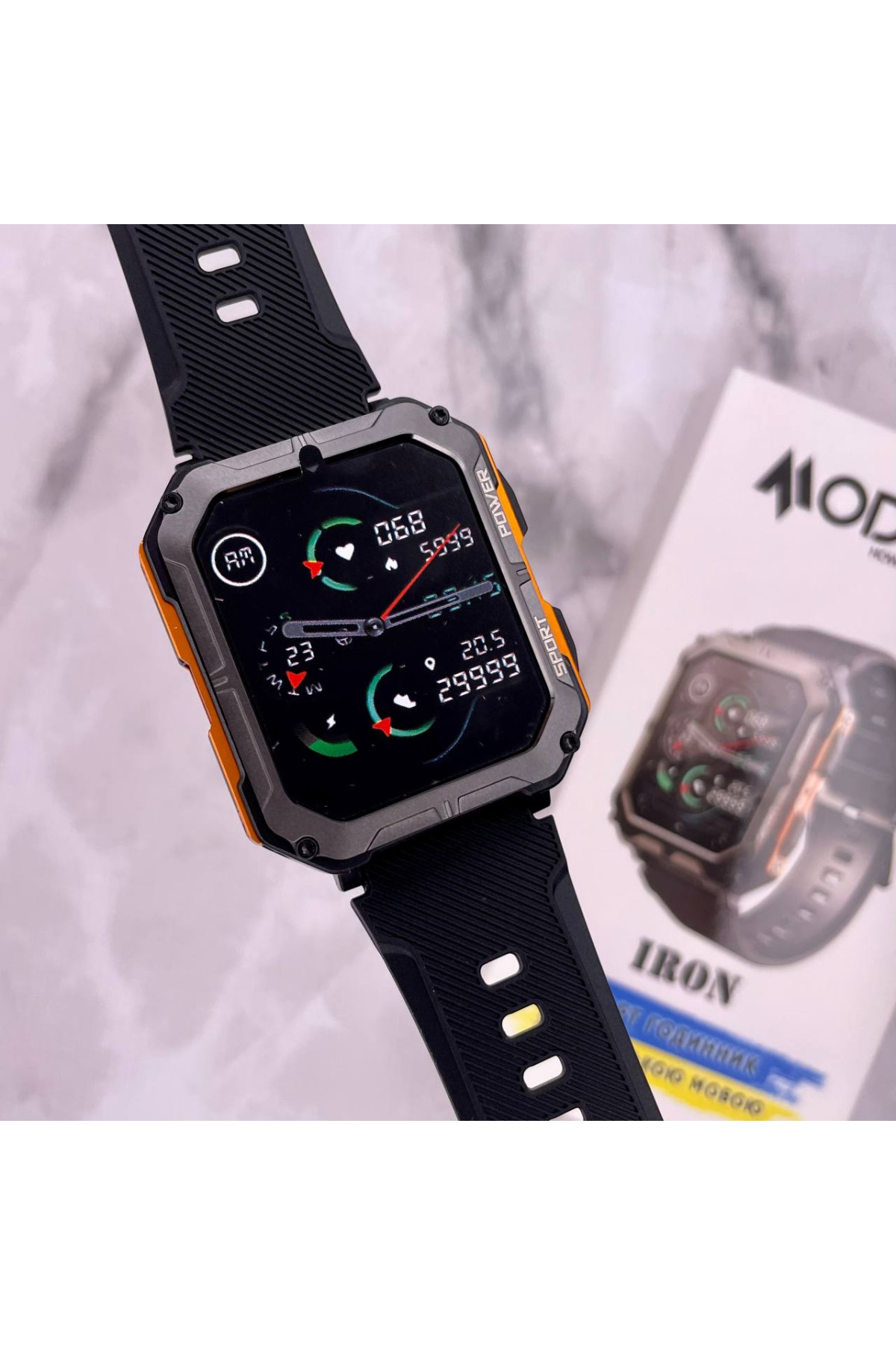Смарт годинники Modfit Modfit Modfit Iron Black-Orange