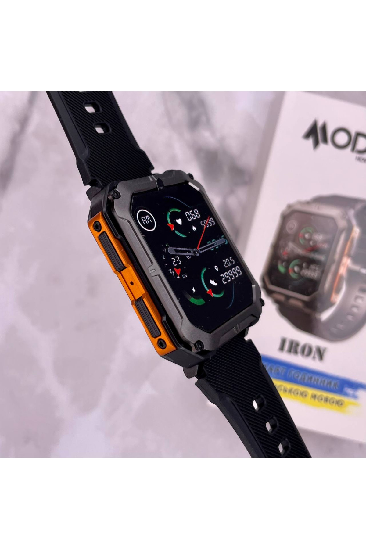 Смарт годинники Modfit Modfit Modfit Iron Black-Orange
