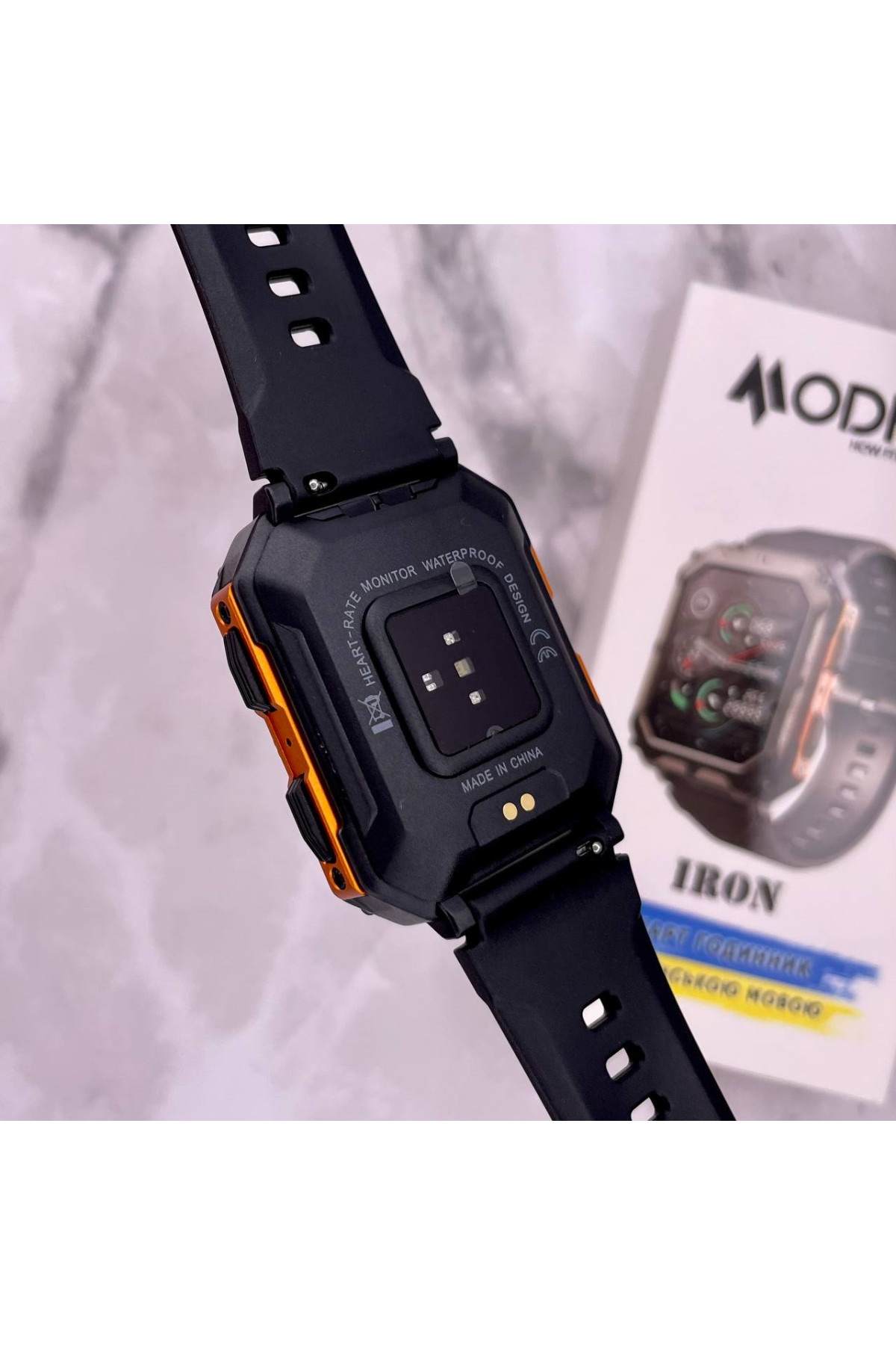 Смарт годинники Modfit Modfit Modfit Iron Black-Orange