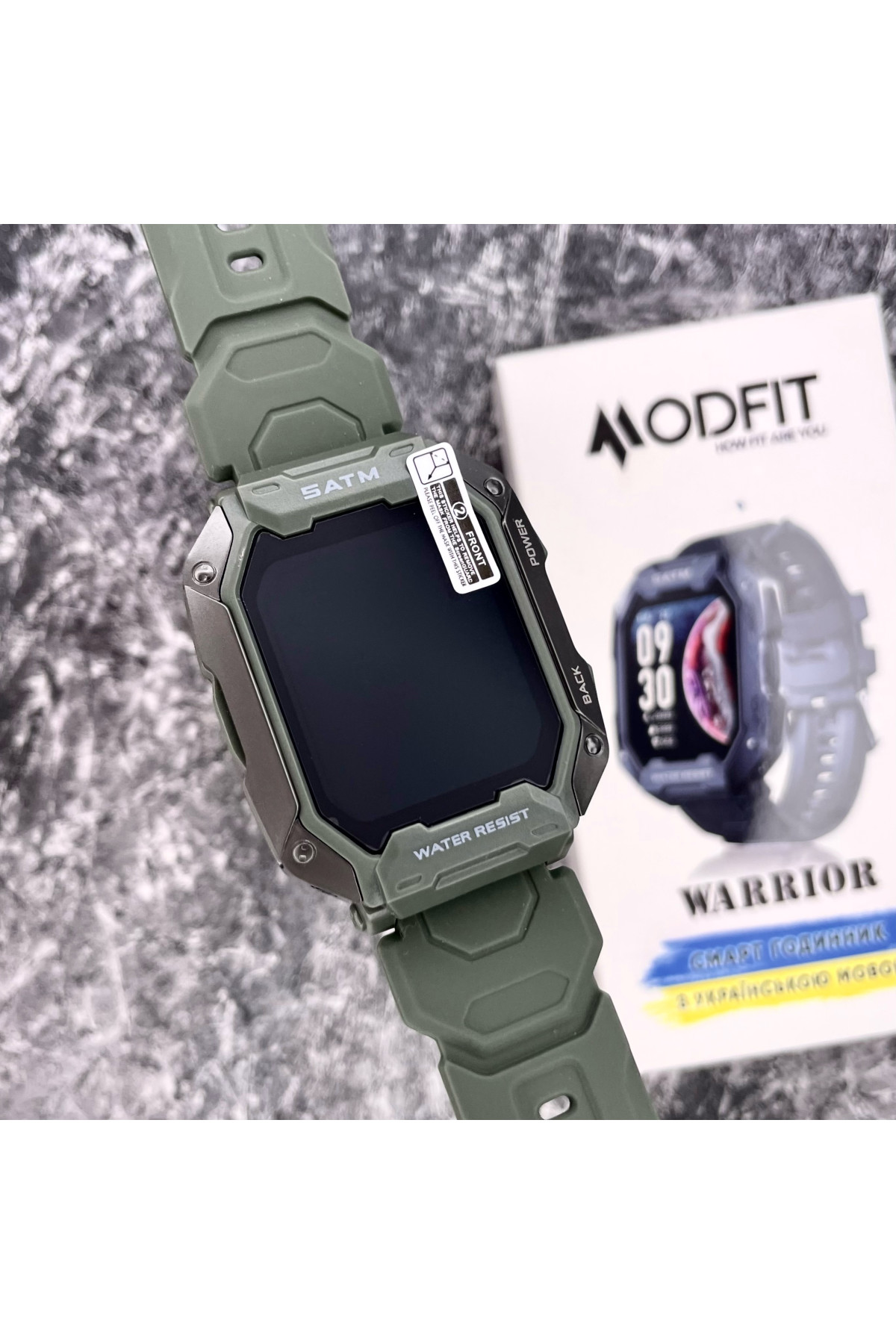Смарт годинники Modfit Modfit Modfit Warrior Army Green