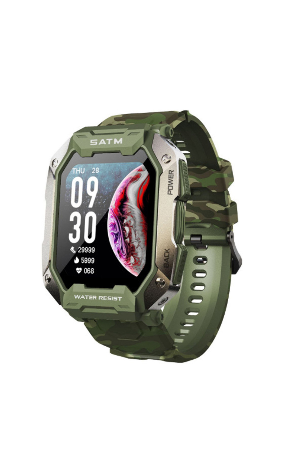 Смарт годинники Modfit Modfit Modfit Warrior Army Green  Camo Band