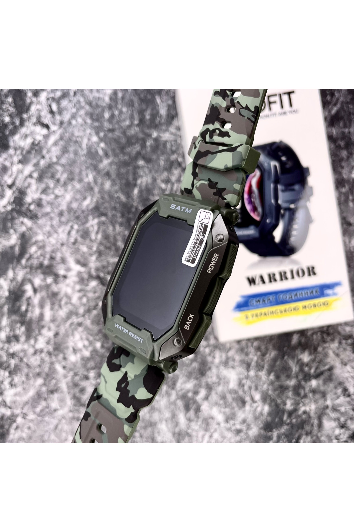 Смарт годинники Modfit Modfit Modfit Warrior Army Green  Camo Band