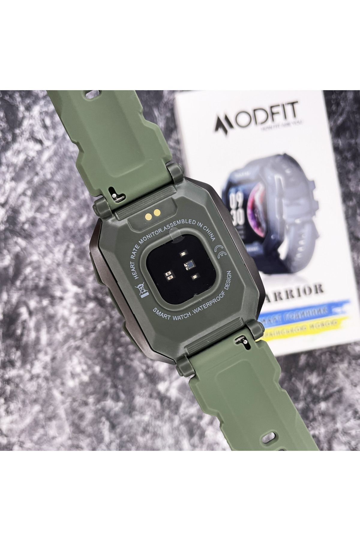 Смарт годинники Modfit Modfit Modfit Warrior Army Green  Camo Band