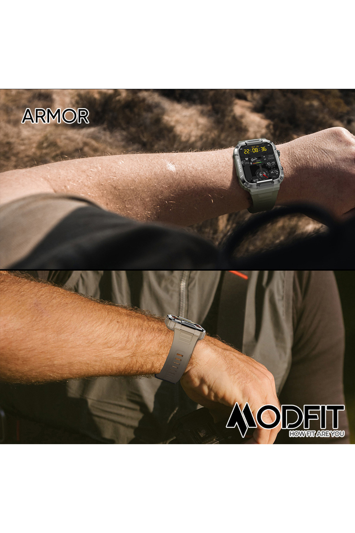 Смарт годинники Modfit Modfit Modfit Armor All Black