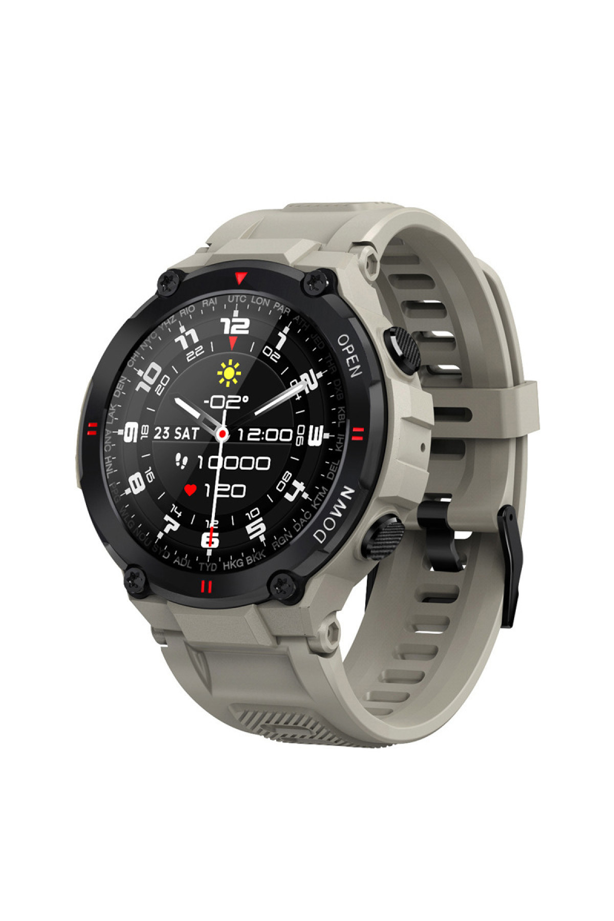 Смарт годинники Modfit Modfit Modfit Delta Force Grey 36 мм.
