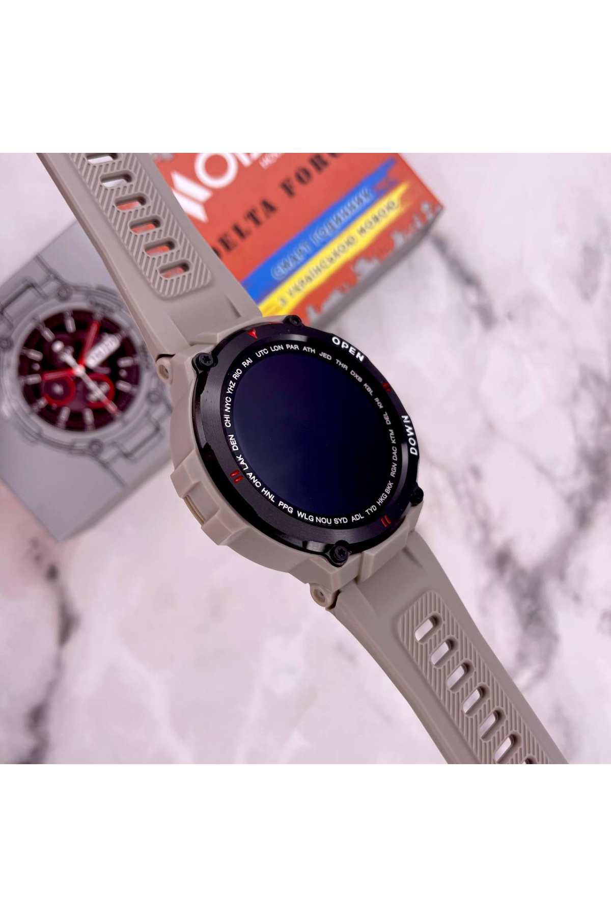 Смарт годинники Modfit Modfit Modfit Delta Force Grey 36 мм.
