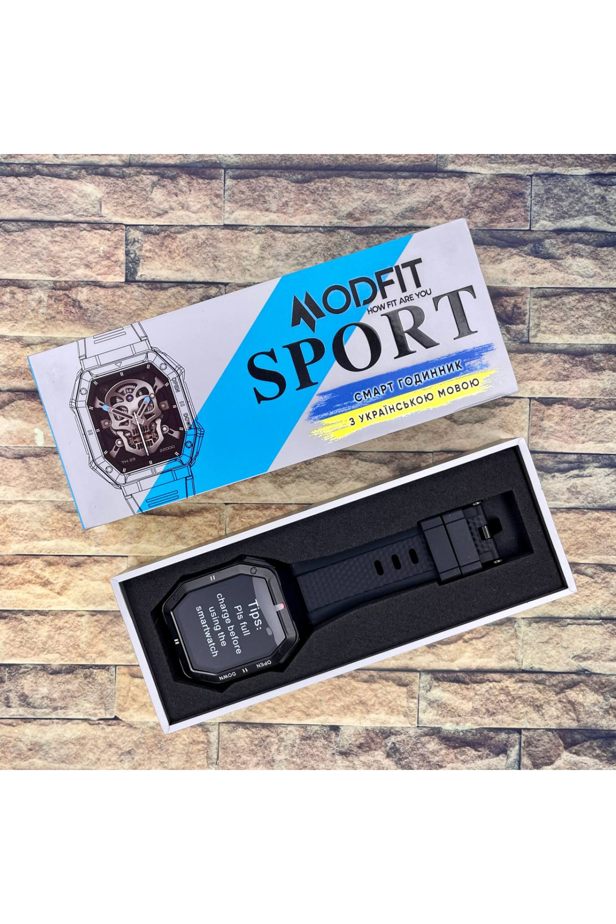 Смарт годинники Modfit Modfit Modfit Shockwave All Black