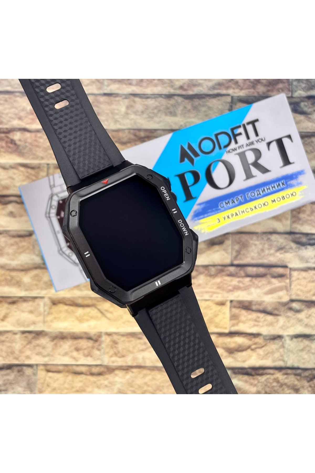 Смарт годинники Modfit Modfit Modfit Shockwave All Black