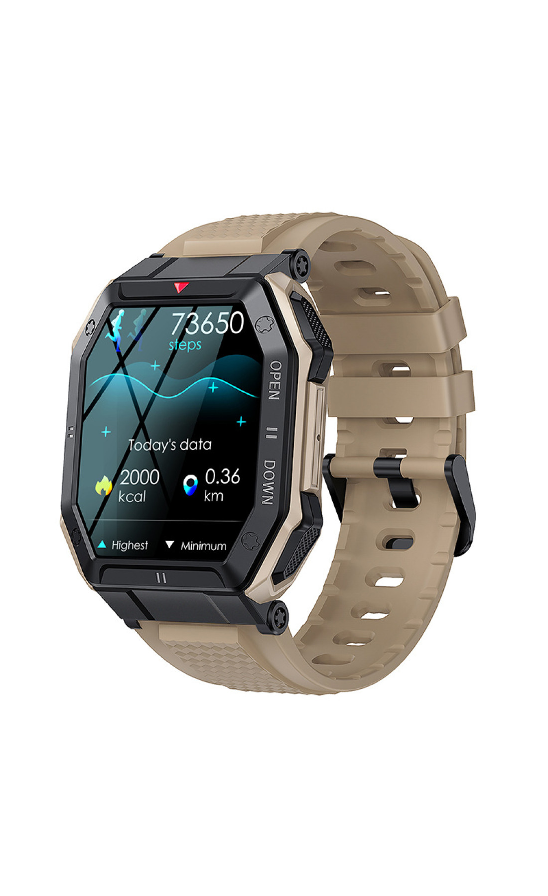 Смарт годинники Modfit Modfit Modfit Shockwave Khaki