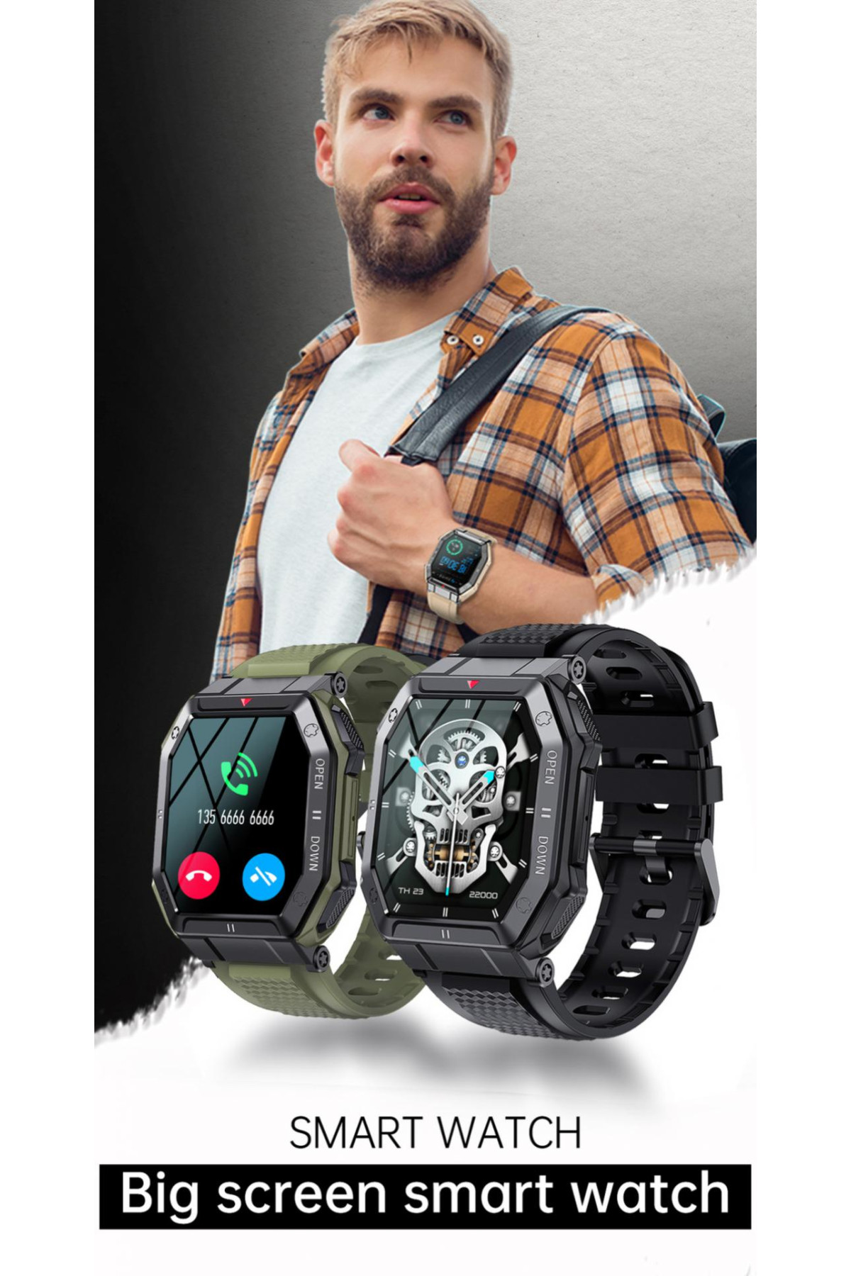Смарт годинники Modfit Modfit Modfit Shockwave Khaki