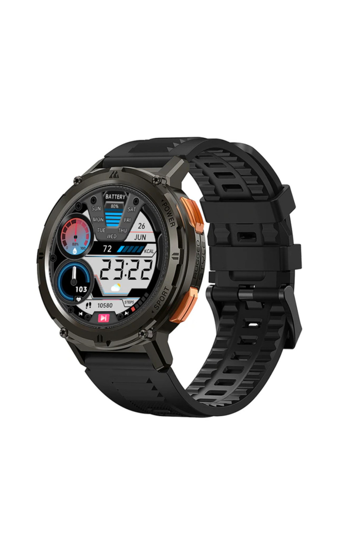 Смарт годинники Kospet Kospet Kospet Tank T2 Black