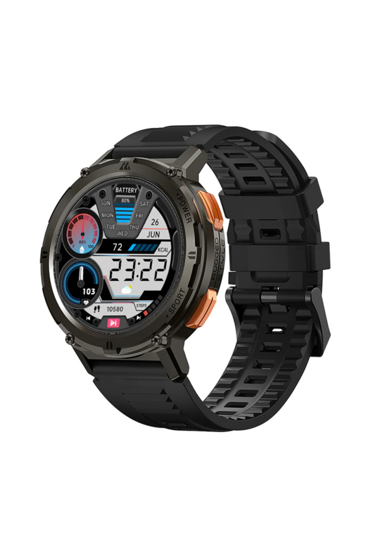 Смарт годинники Kospet Kospet Kospet Tank T2 Black