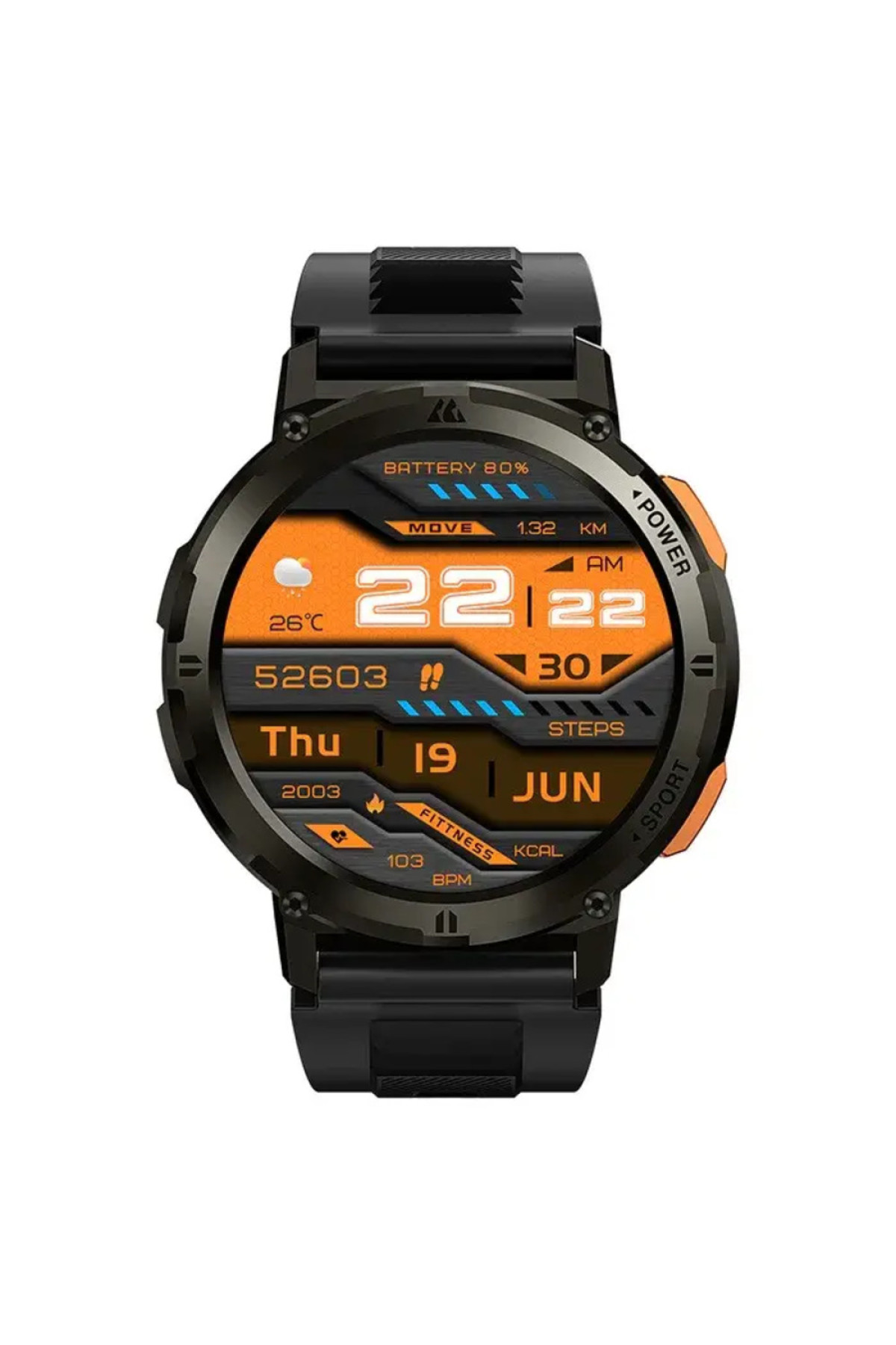 Смарт годинники Kospet Kospet Kospet Tank T2 Black