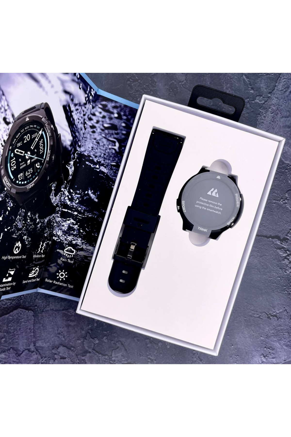 Смарт годинники Kospet Kospet Kospet Tank S1 Black