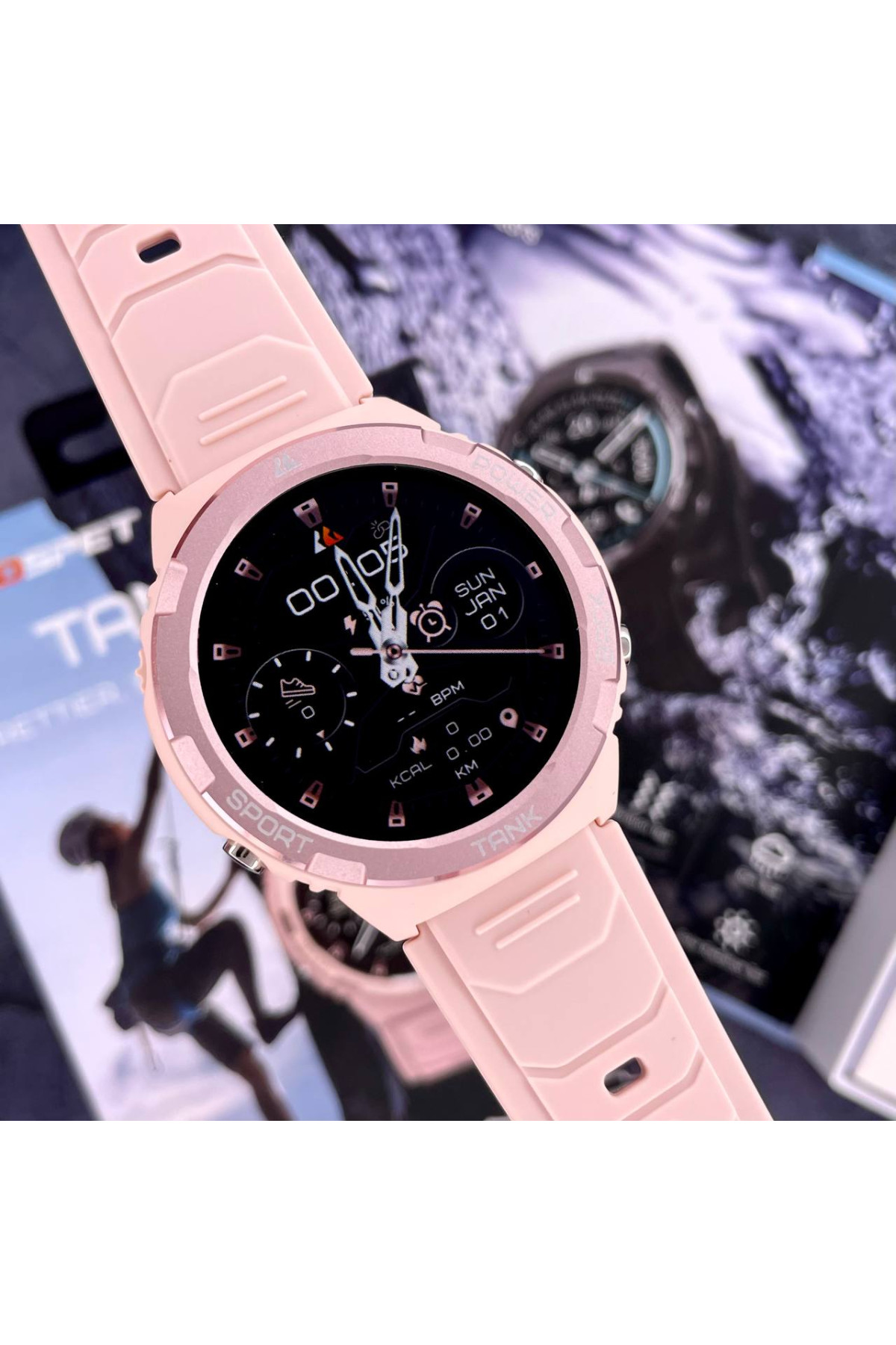 Смарт годинники Kospet Kospet Kospet Tank S1 Pink