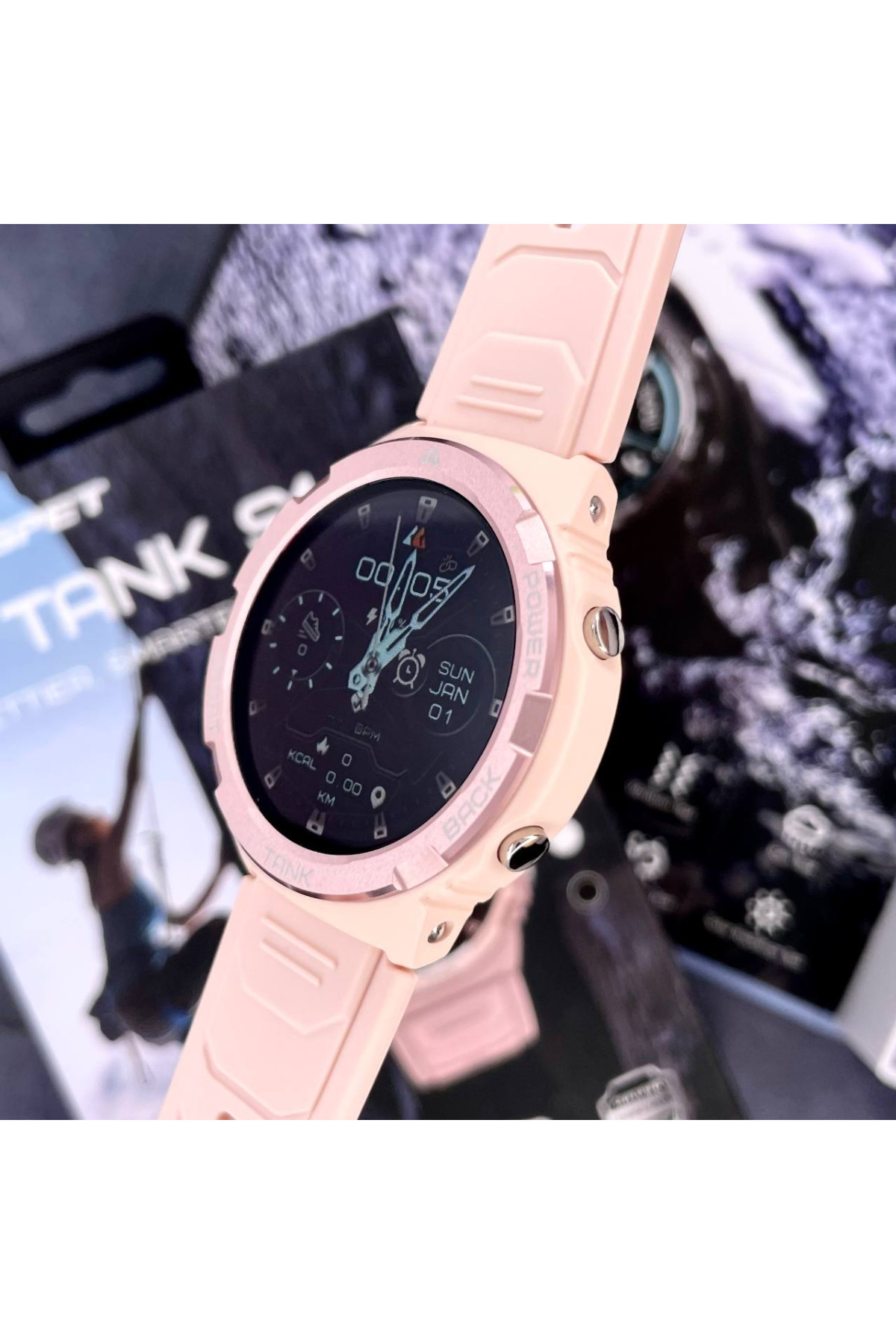 Смарт годинники Kospet Kospet Kospet Tank S1 Pink