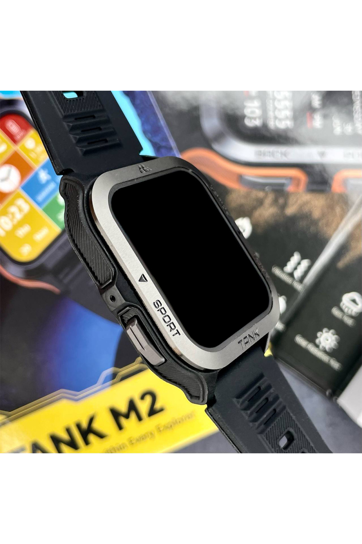 Смарт годинники Kospet Kospet Kospet Tank M2 Black