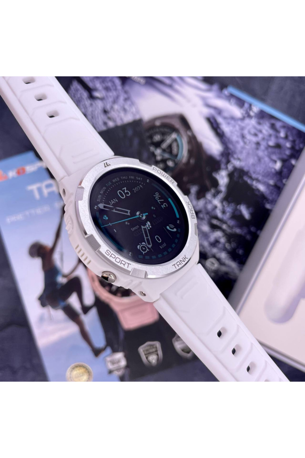 Смарт годинники Kospet Kospet Kospet Tank S1 White