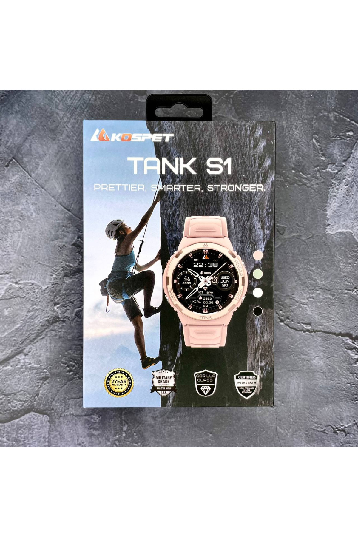 Смарт годинники Kospet Kospet Kospet Tank S1 Green