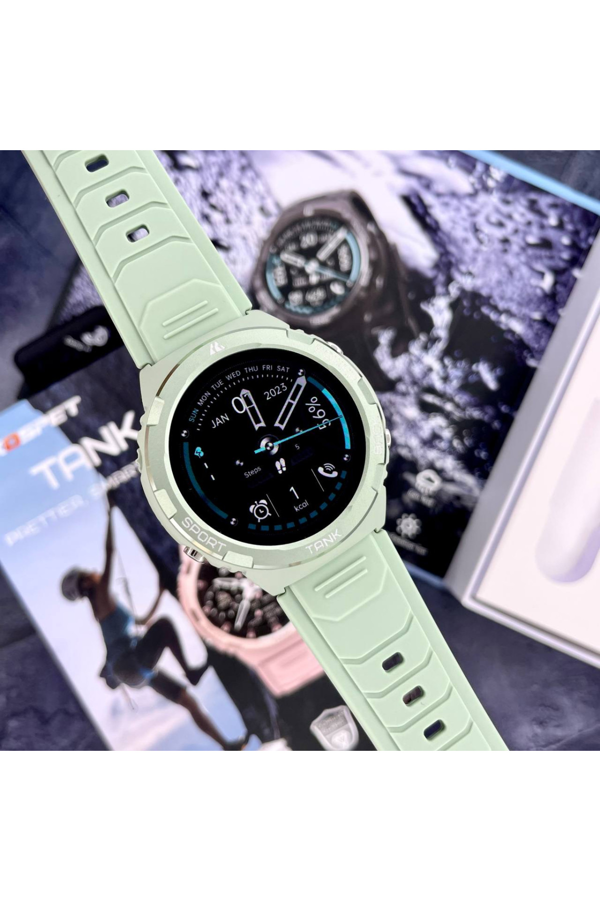 Смарт годинники Kospet Kospet Kospet Tank S1 Green