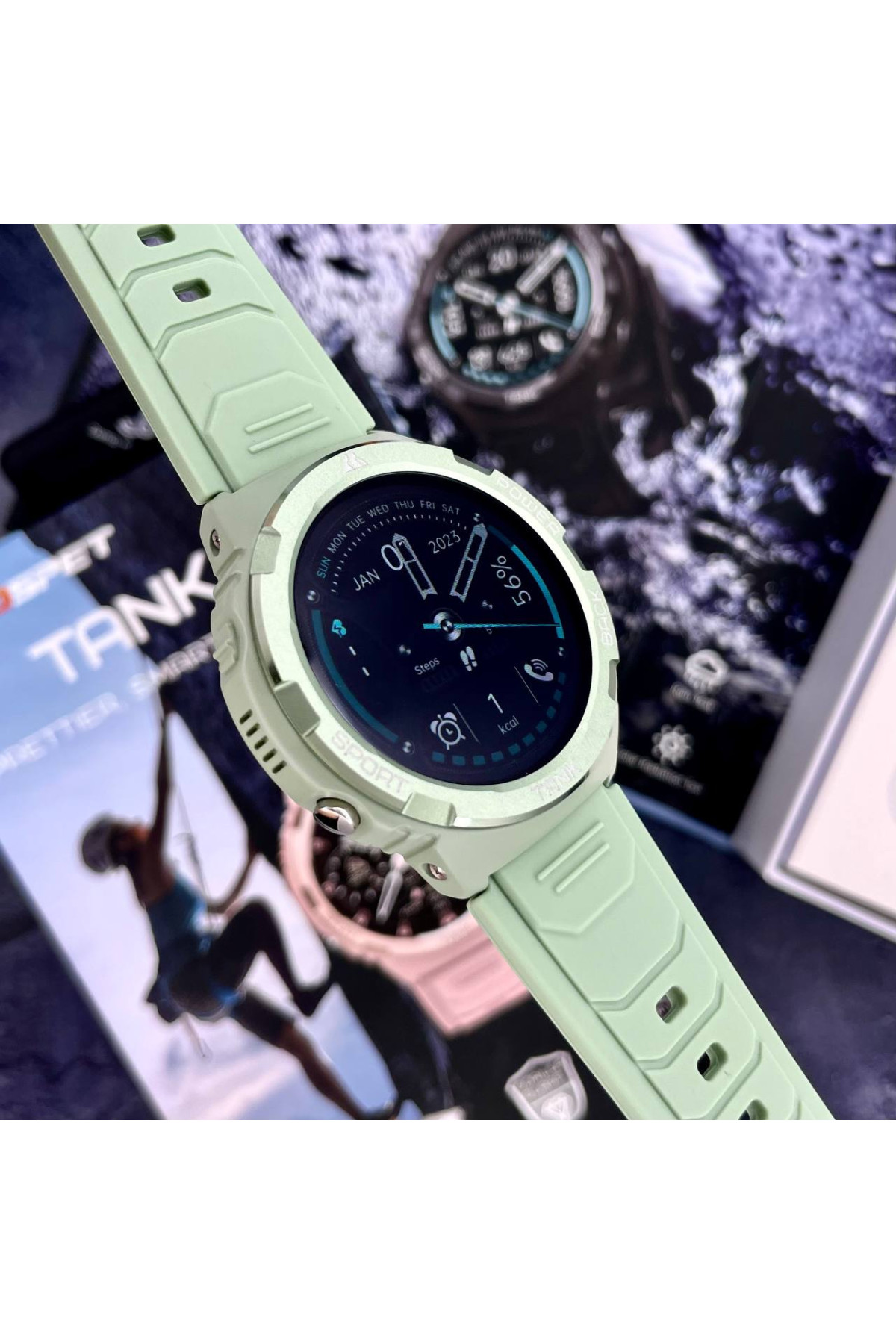 Смарт годинники Kospet Kospet Kospet Tank S1 Green
