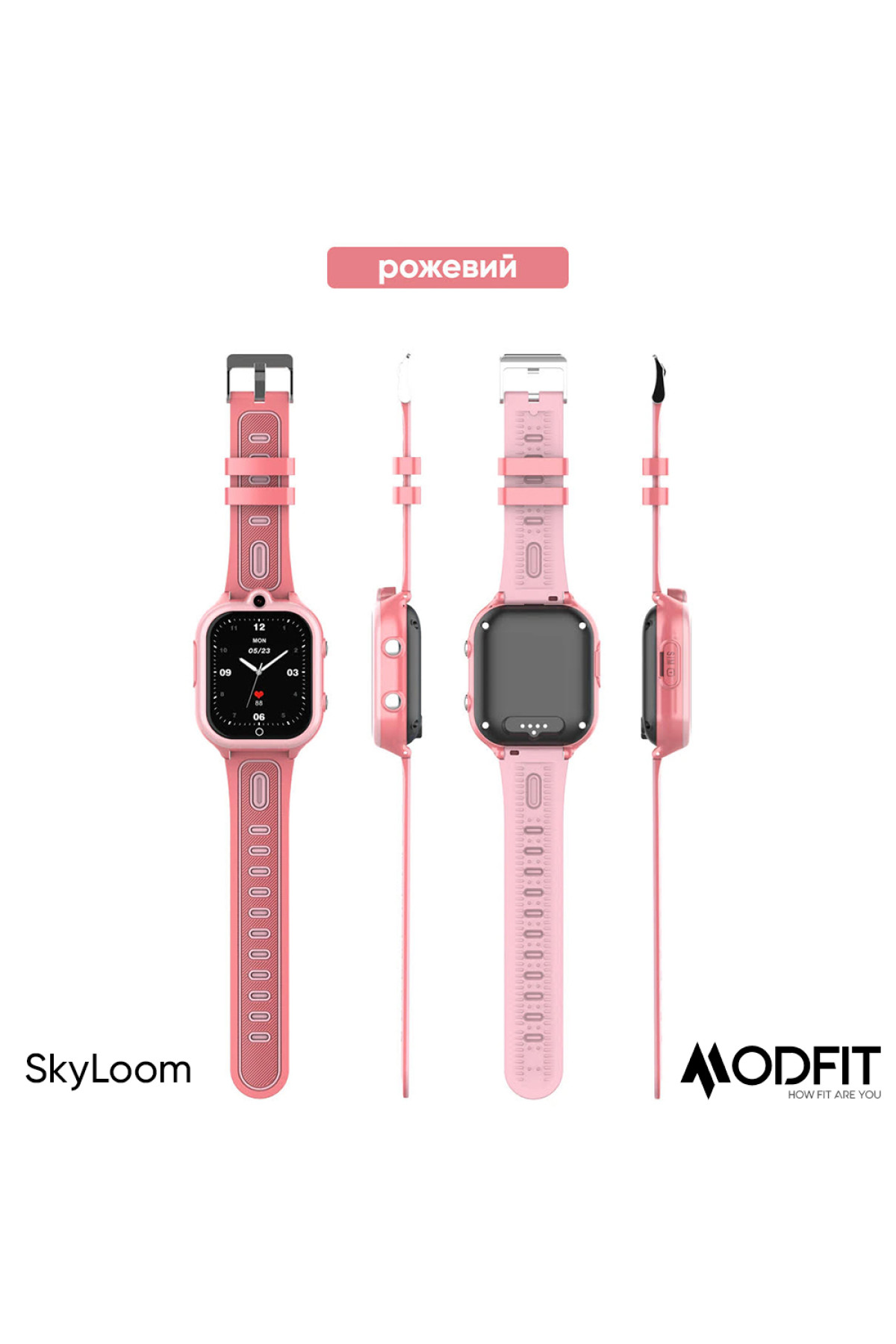 Смарт годинники Modfit Modfit Modfit SkyLoom All Black