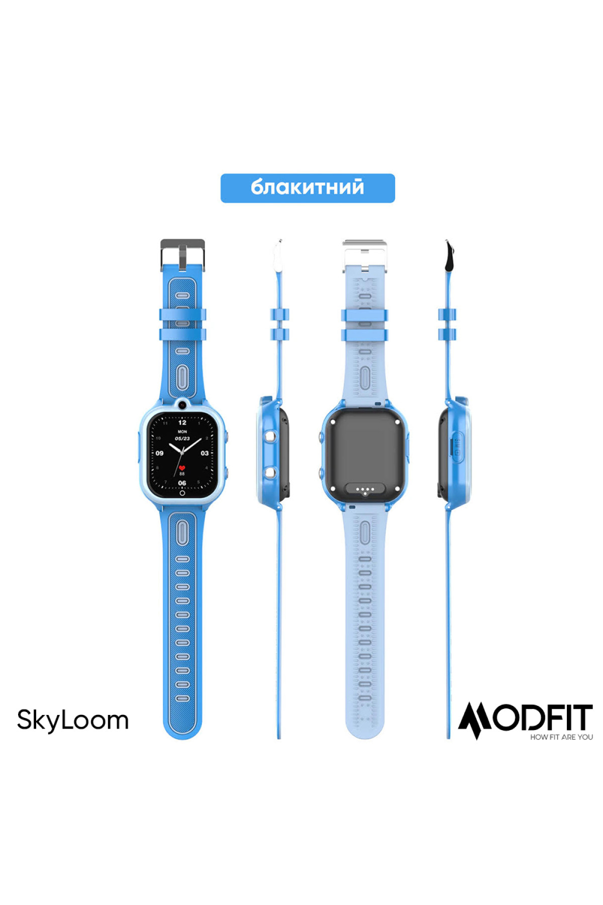 Смарт годинники Modfit Modfit Modfit SkyLoom All Black