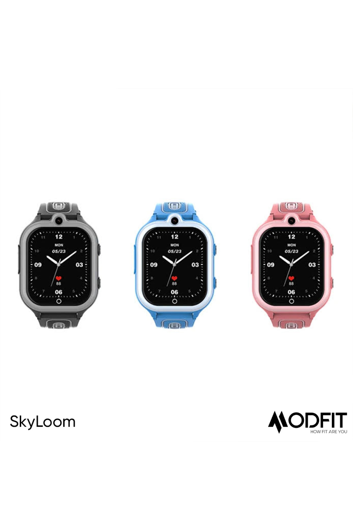 Смарт годинники Modfit Modfit Modfit SkyLoom All Black