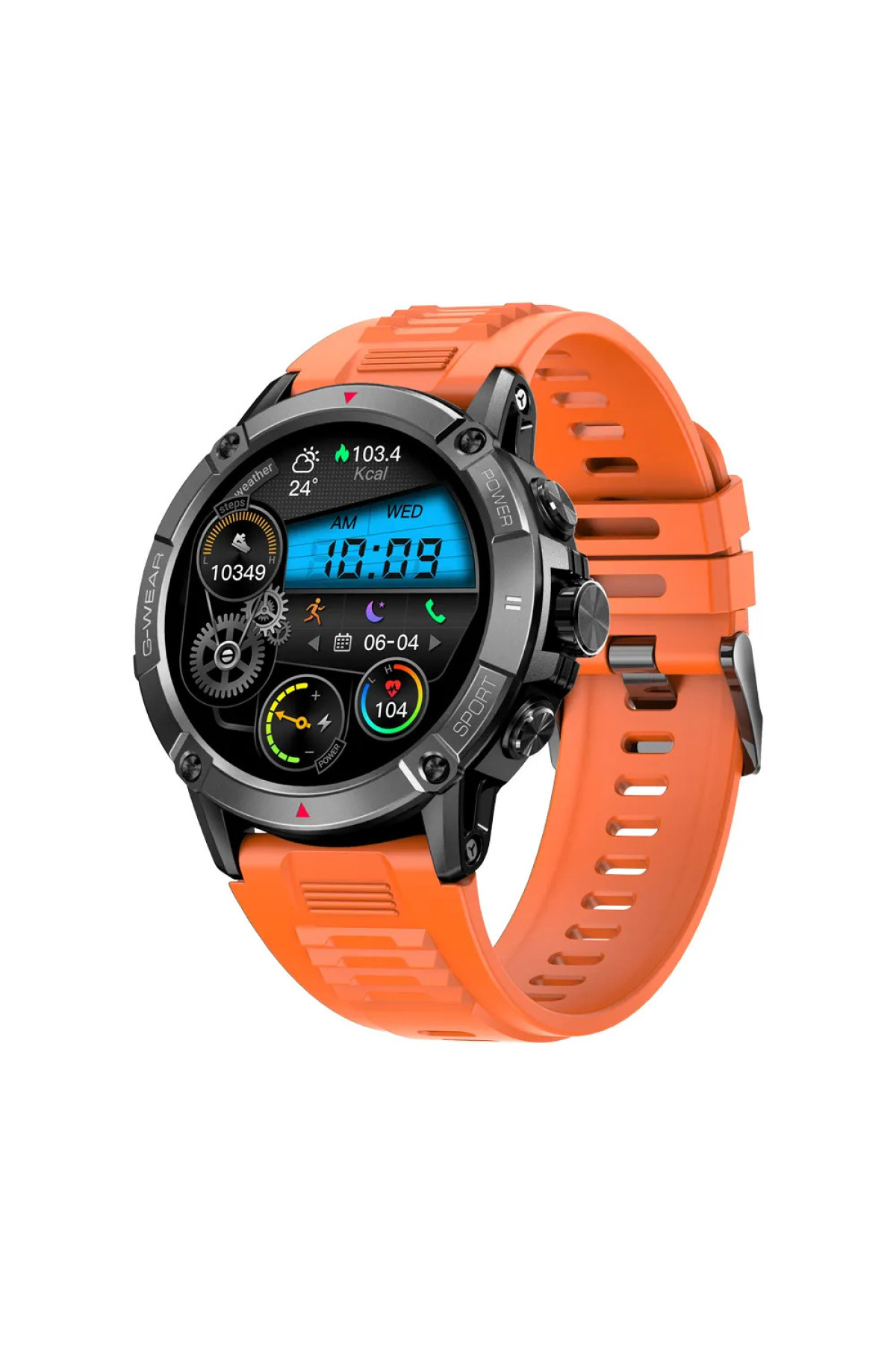 Смарт годинники Modfit Modfit Modfit Expedition Compass Black-Orange