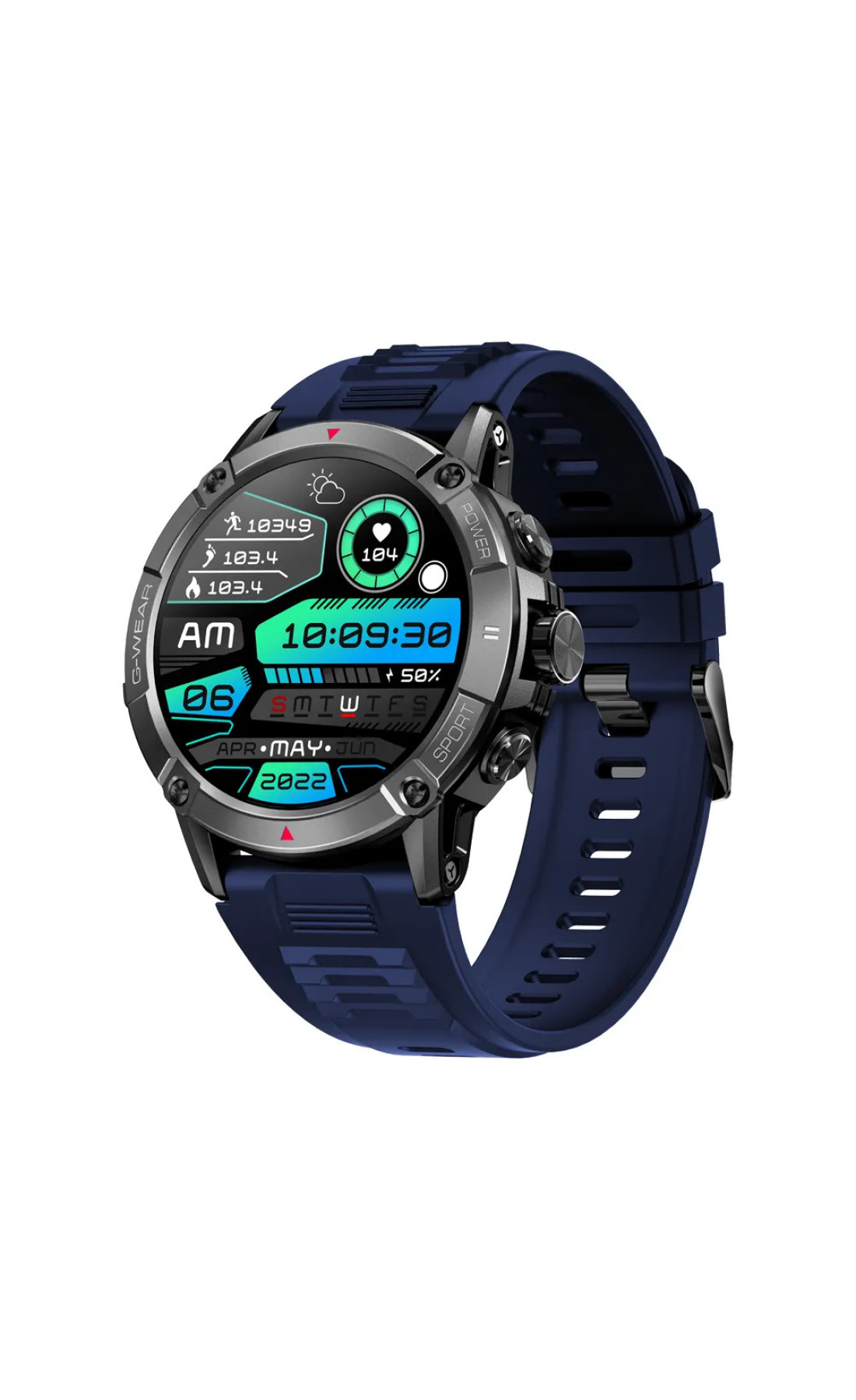 Смарт годинники Modfit Modfit Modfit Expedition Compass Black-Blue