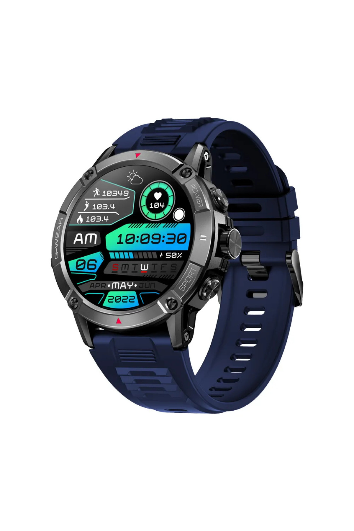 Смарт годинники Modfit Modfit Modfit Expedition Compass Black-Blue