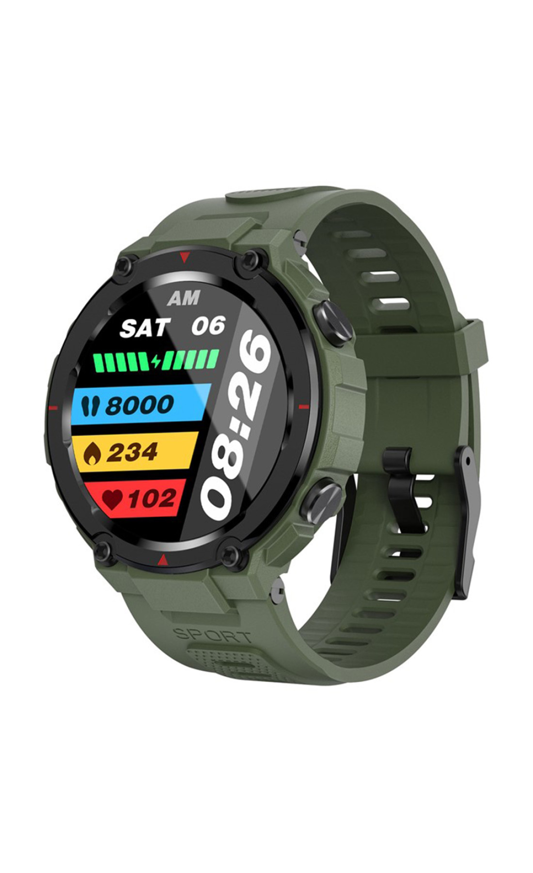 Смарт годинники Modfit Modfit Modfit ProTrainer GPS Army Green
