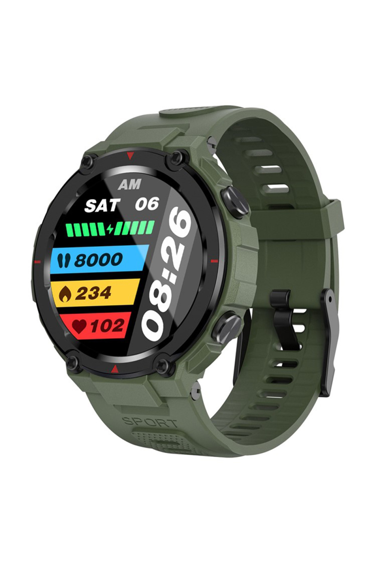 Смарт годинники Modfit Modfit Modfit ProTrainer GPS Army Green