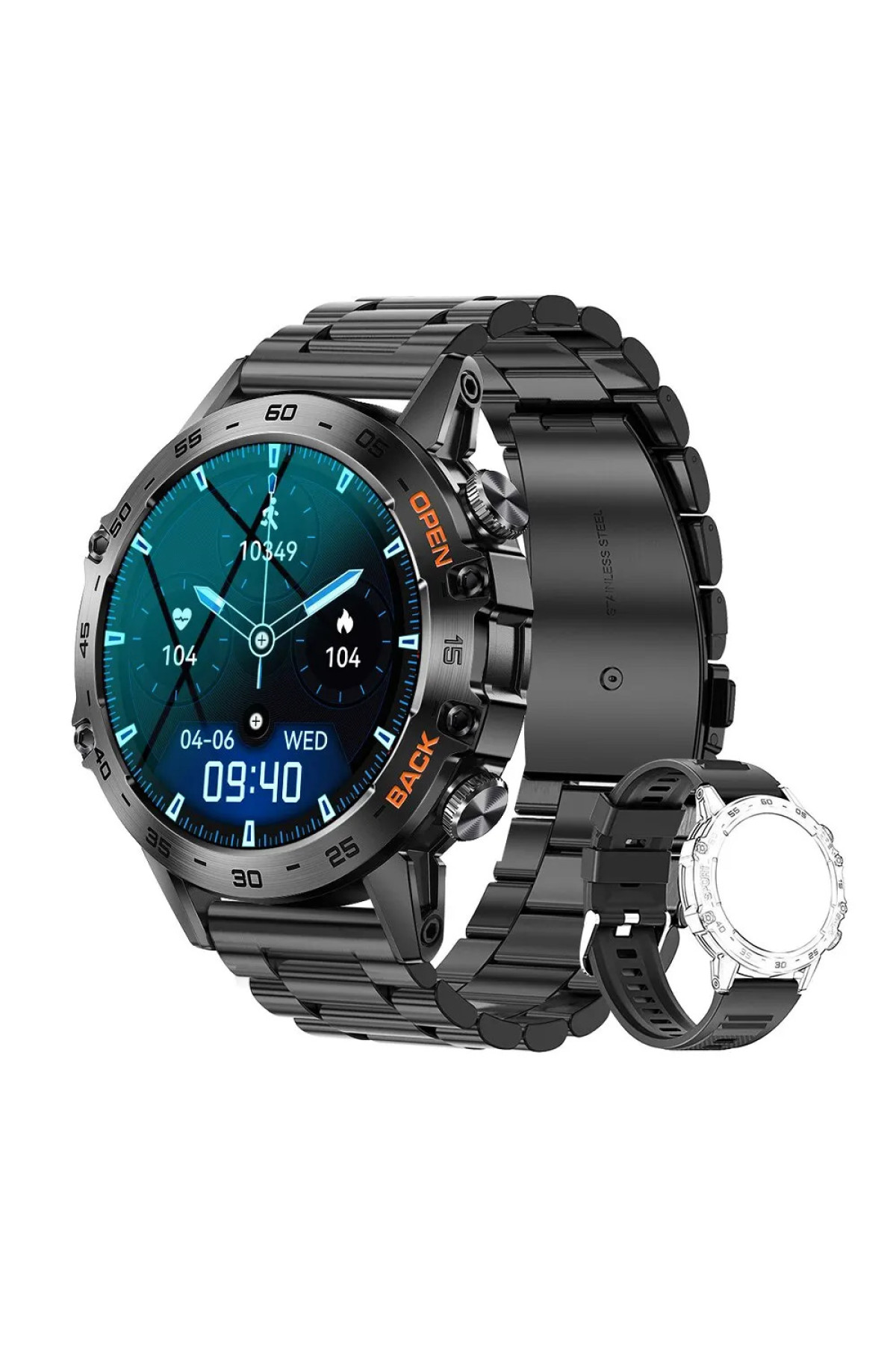 Смарт годинники Modfit Modfit Розумний годинник Modfit K52 Black