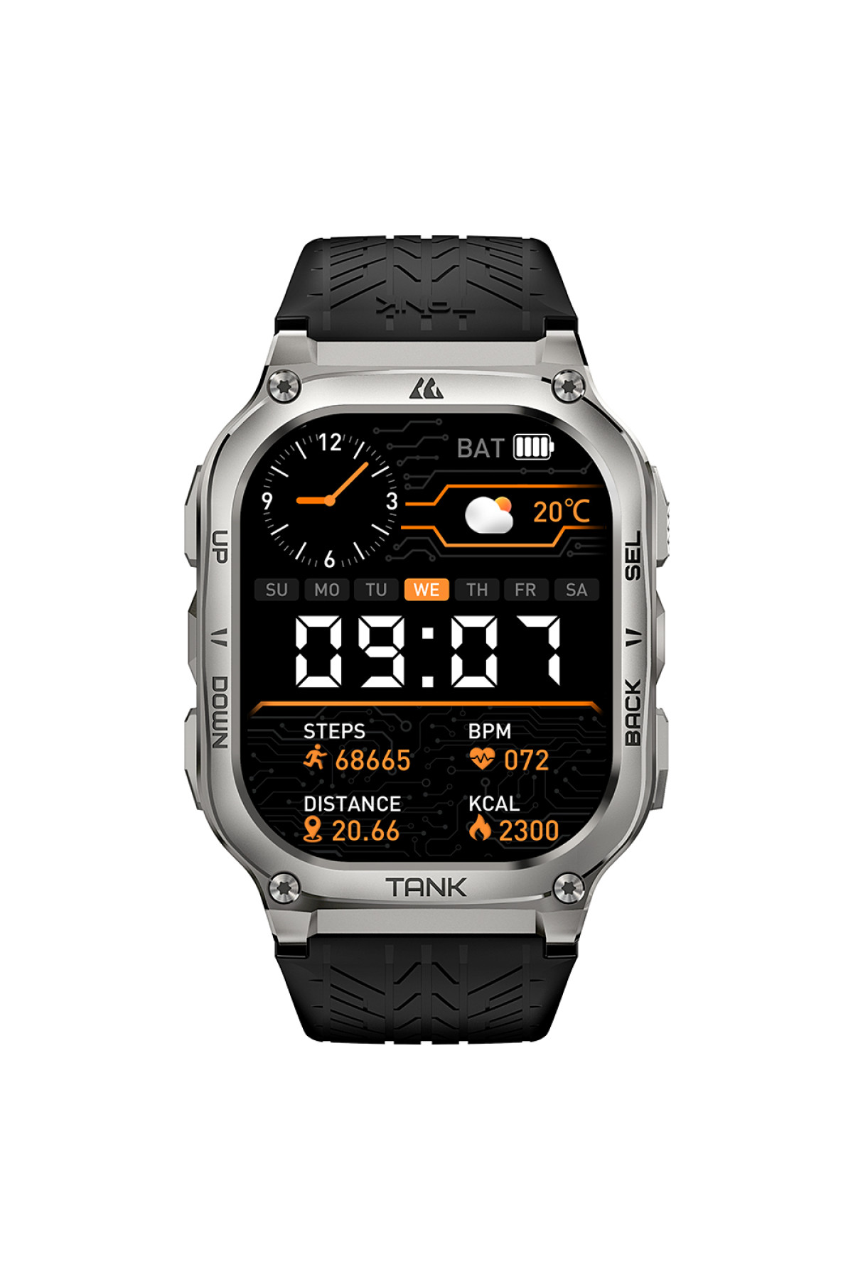 Смарт годинники Kospet Kospet Kospet TANK M3 Silver