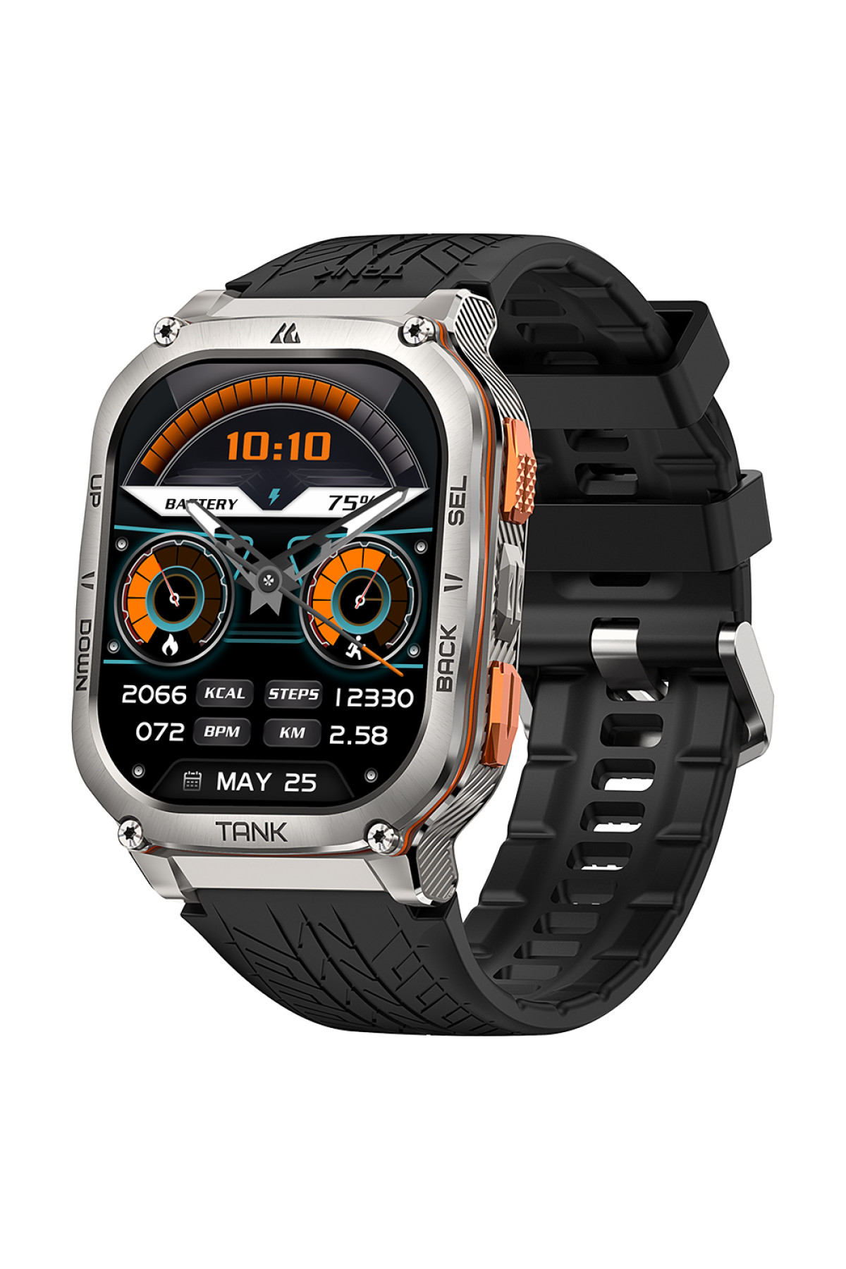 Смарт годинники Kospet Kospet Kospet TANK M3 ULTRA Silver