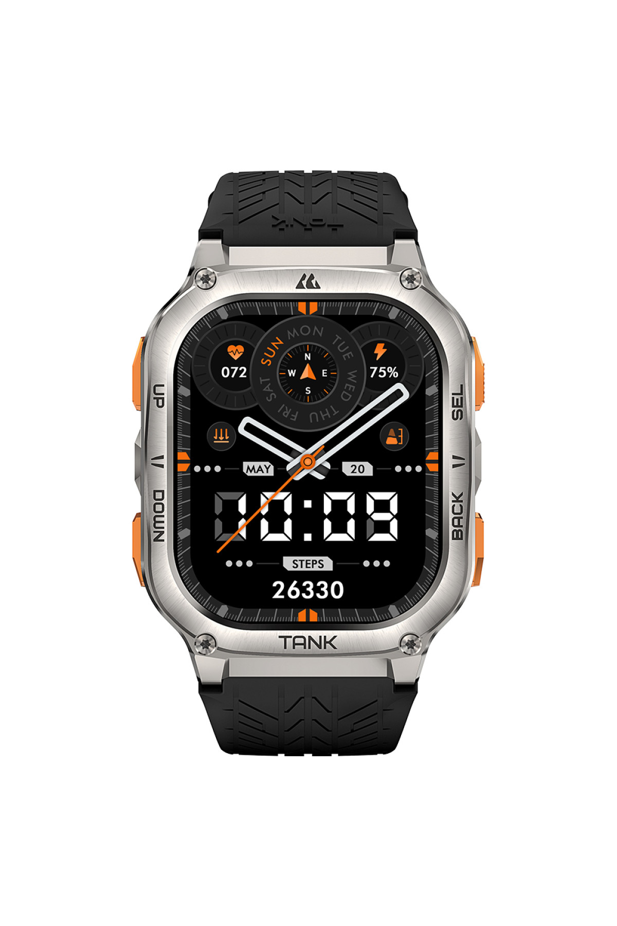 Смарт годинники Kospet Kospet Kospet TANK M3 ULTRA Silver