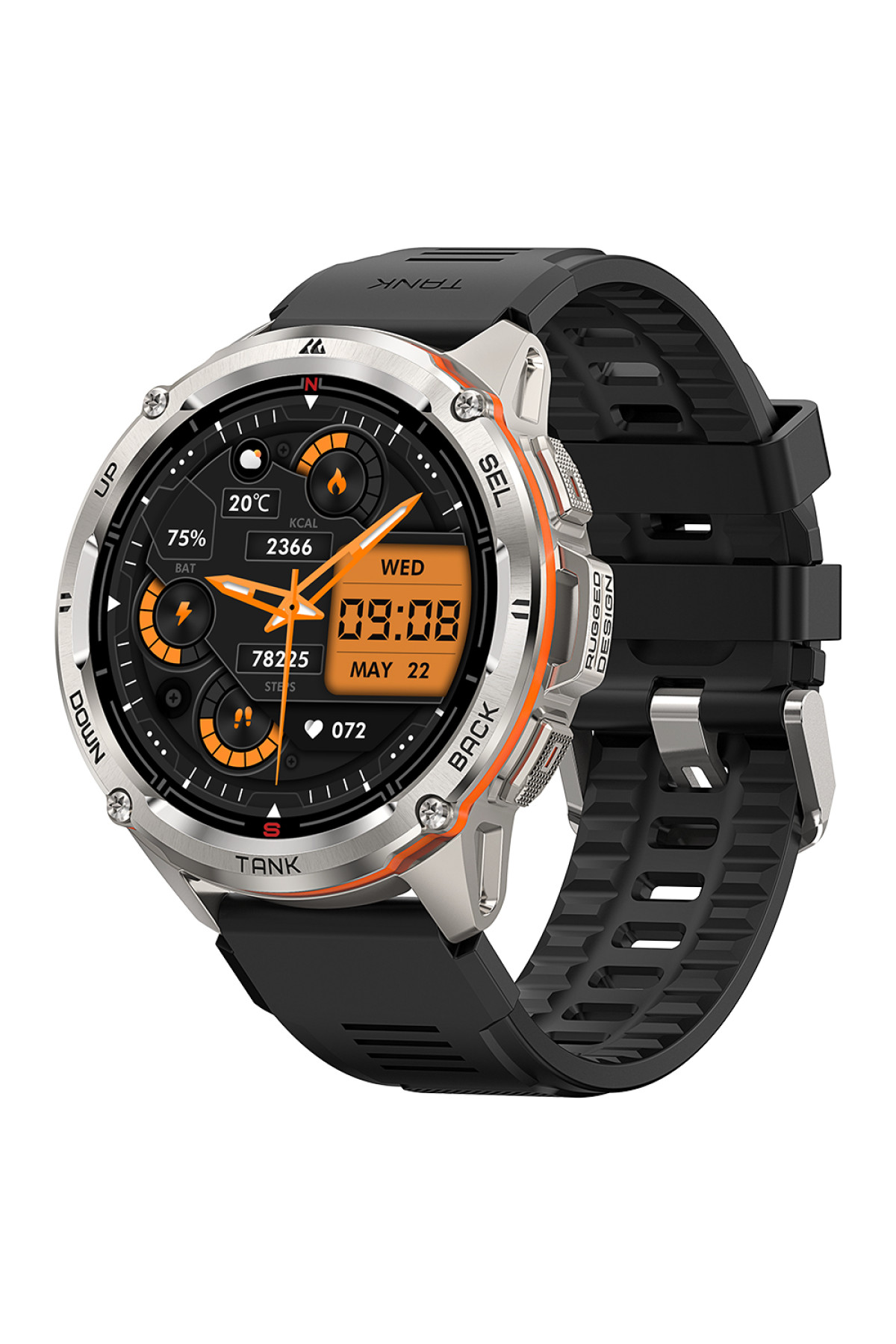 Смарт годинники Kospet Kospet Kospet TANK T3 ULTRA Silver
