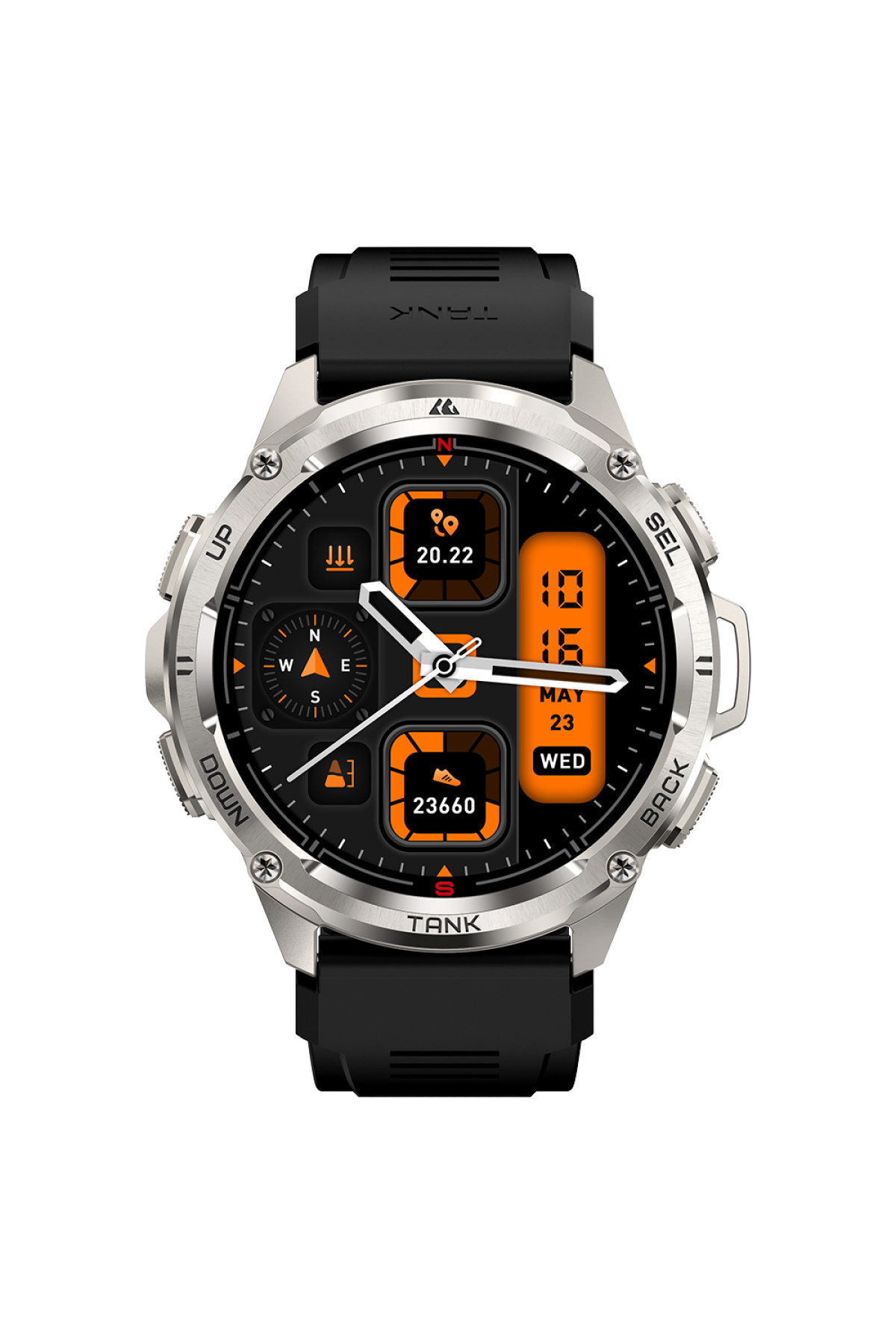 Смарт годинники Kospet Kospet Kospet TANK T3 ULTRA Silver