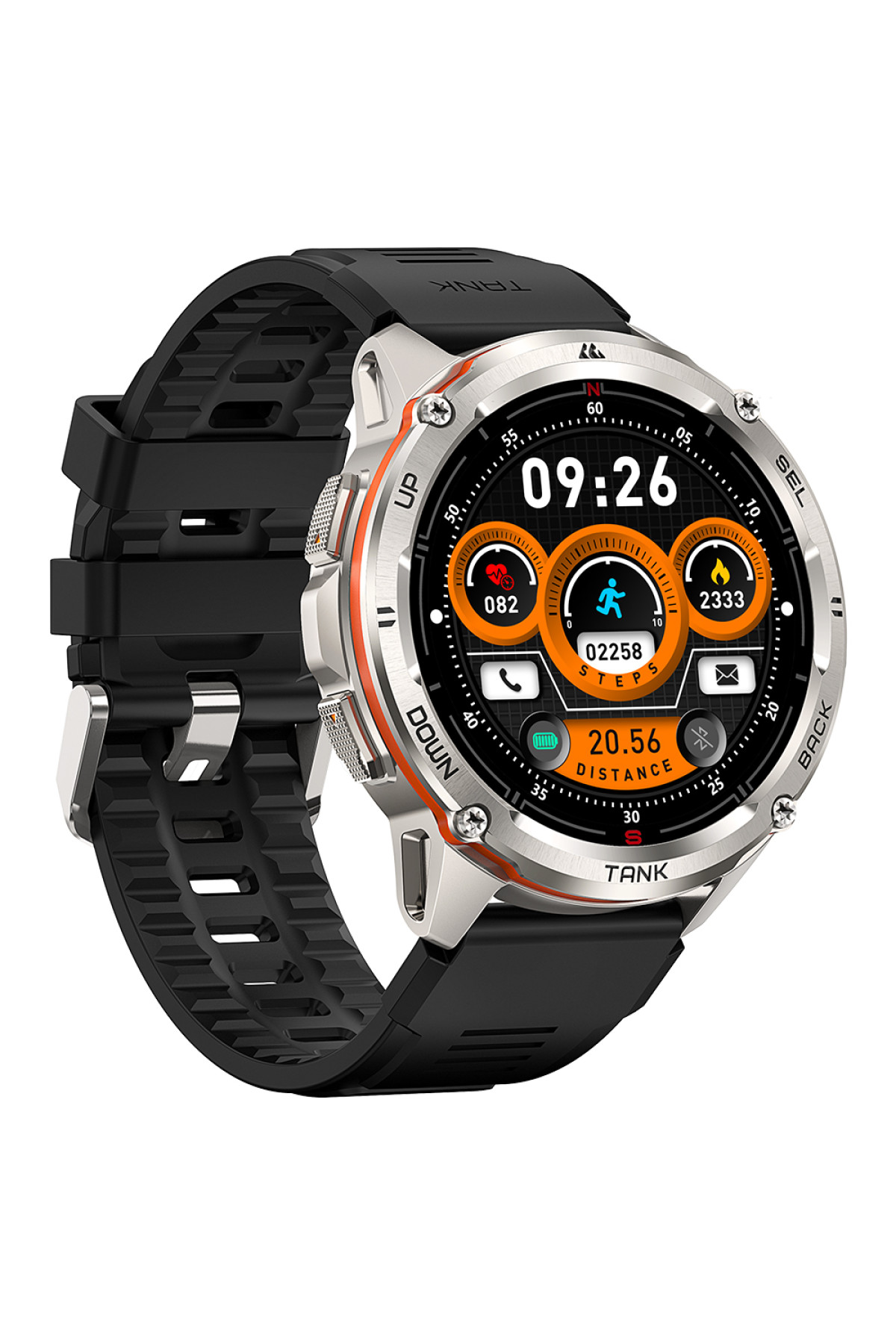 Смарт годинники Kospet Kospet Kospet TANK T3 ULTRA Silver