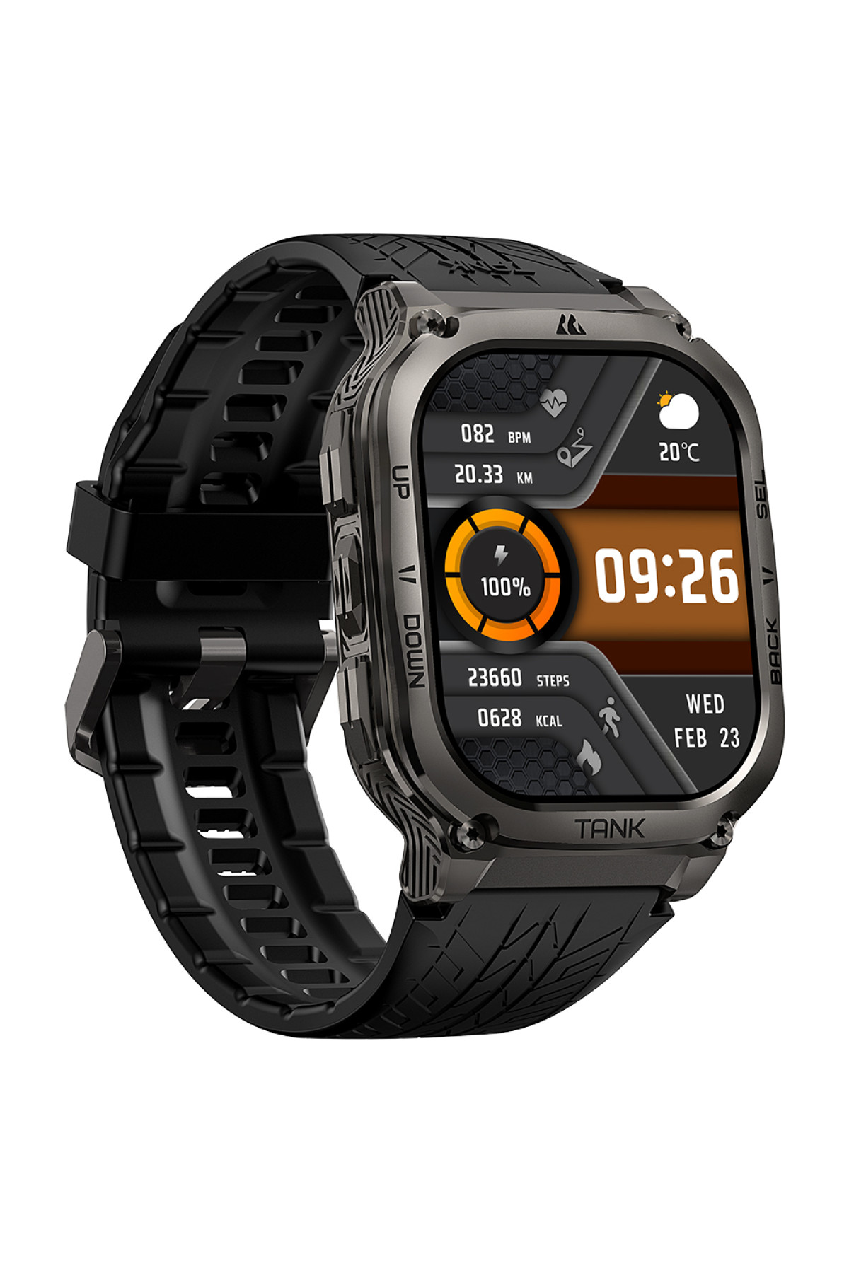 Смарт годинники Kospet Kospet Kospet TANK M3 Black