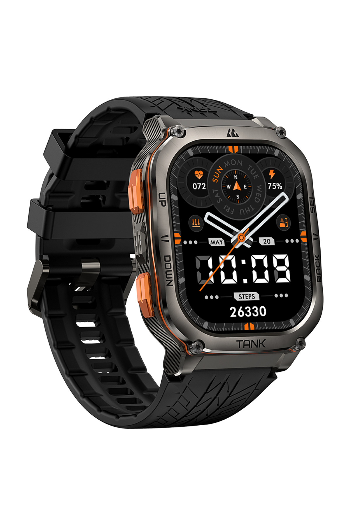 Смарт годинники Kospet Kospet Kospet TANK M3 ULTRA Black