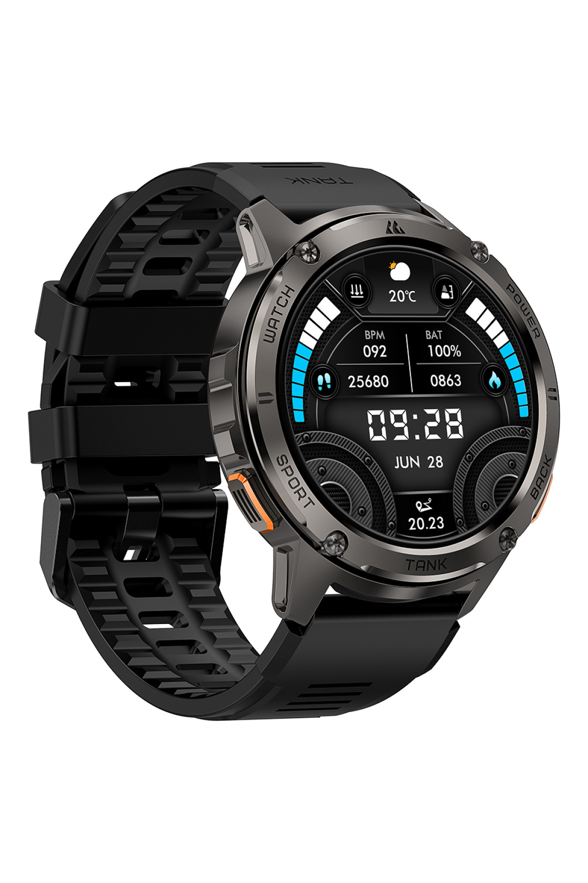 Смарт годинники Kospet Kospet Kospet TANK T3 Black